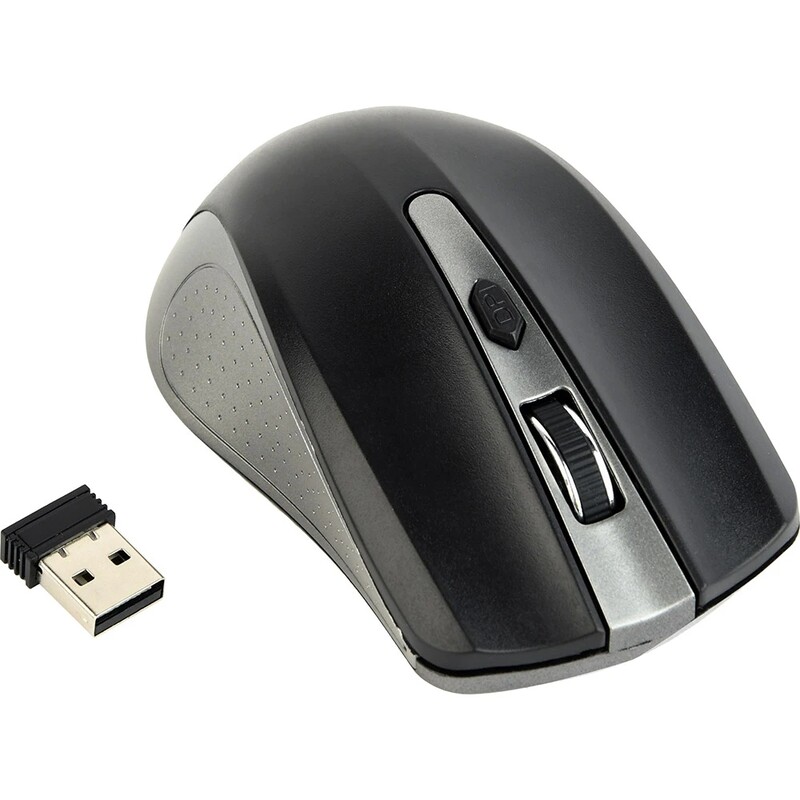 Мышь беспроводная Gembird MUSW-4B-04-GB Grey/Black