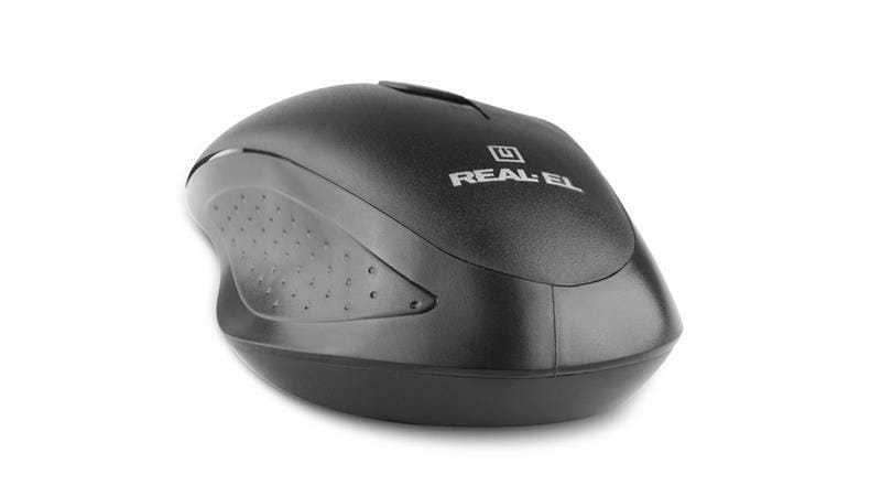 Мышь беспроводная REAL-EL RM-300 Black/Grey