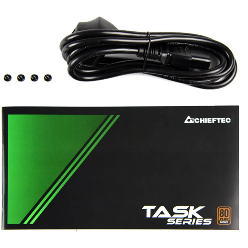 Блок живлення Chieftec TPS-600S, ATX 2.3, APFC, 12cm fan, Bronze, RTL