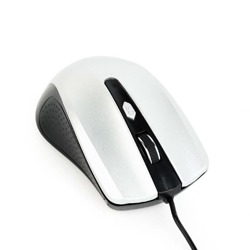 Мышь Gembird MUS-4B-01-BS Black/Silver