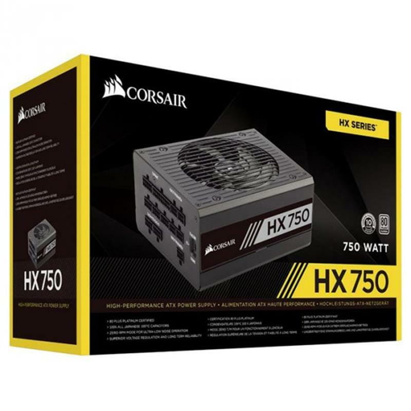 Блок питания Corsair HX750 (CP-9020137-EU) 750W