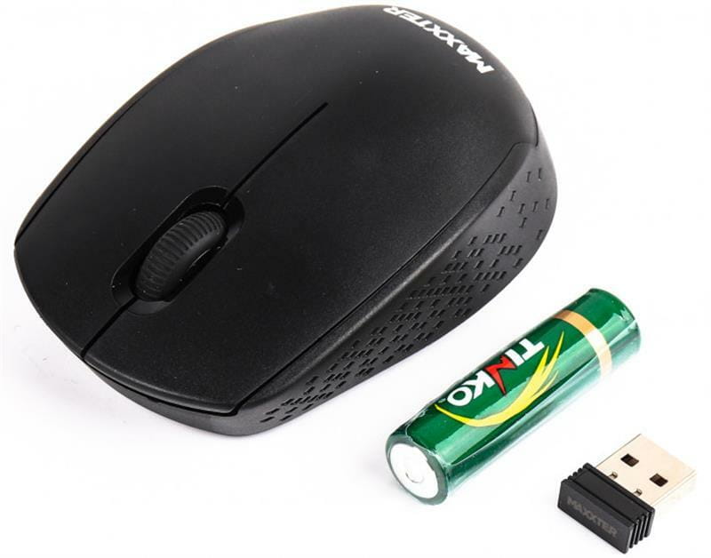 Мышь беспроводная Maxxter Mr-420 Black