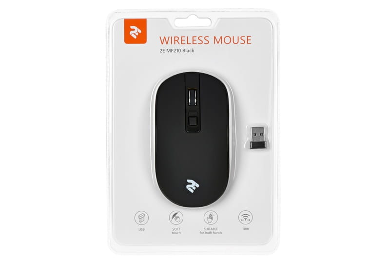 Миша бездротова 2E MF210 WL Black (2E-MF210WB) USB