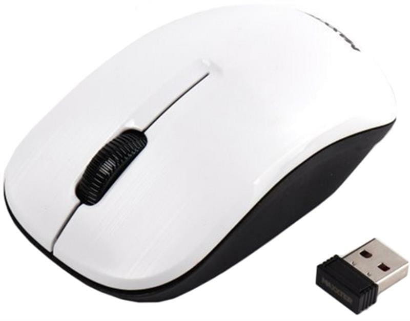 Мышь беспроводная Maxxter Mr-333-W White USB