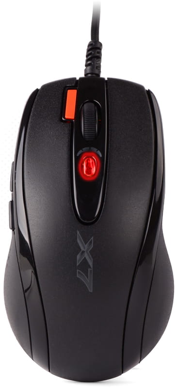 Миша A4Tech X-710BK Black USB