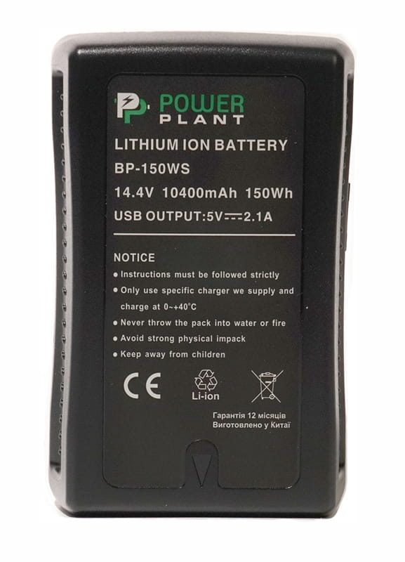 АКБ PowerPlant для видеокамеры Sony BP-150WS 10400mAh (DV00DV1415)