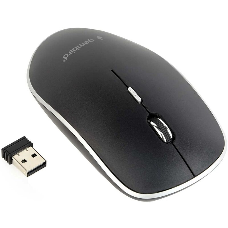 Мышь беспроводная Gembird MUSW-4B-01 Black USB
