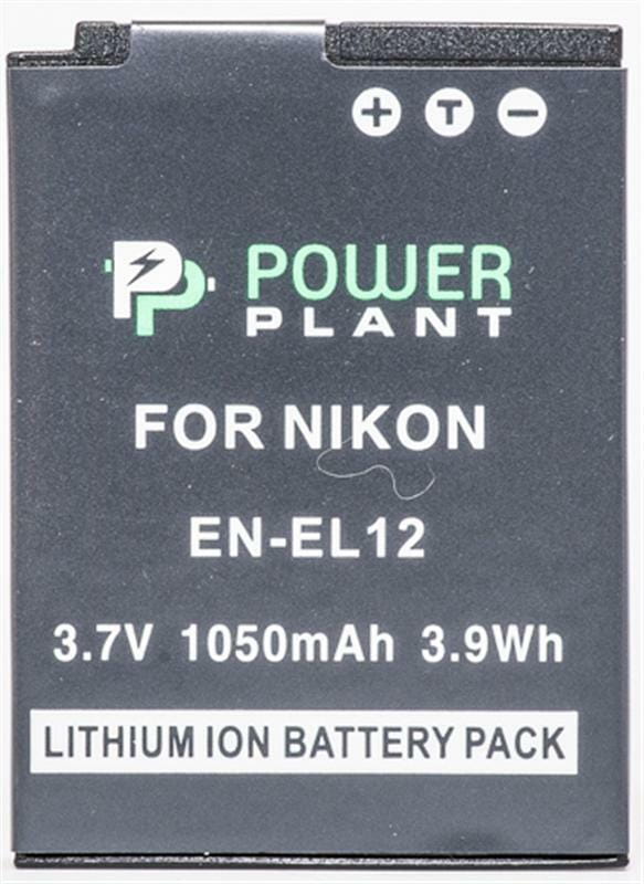 Аккумулятор PowerPlant Nikon EN-EL12 1050mAh (DV00DV1242)