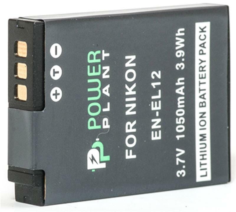 Аккумулятор PowerPlant Nikon EN-EL12 1050mAh (DV00DV1242)