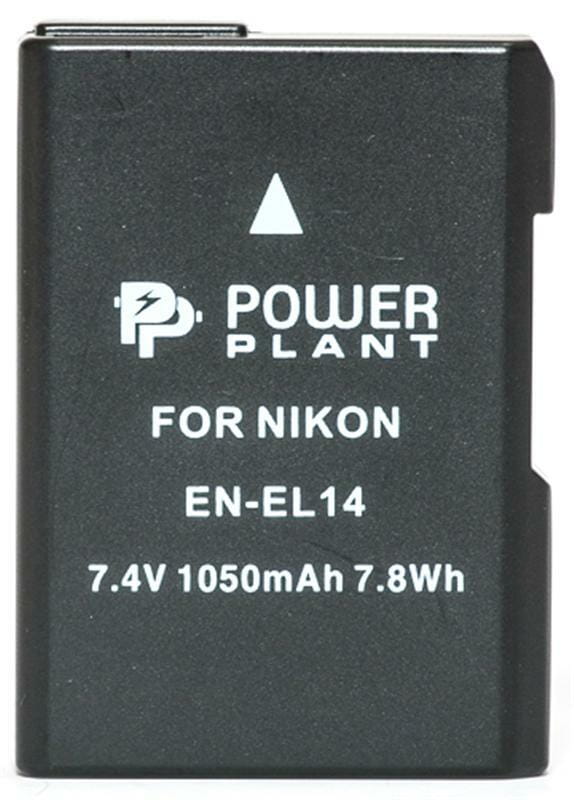 Аккумулятор PowerPlant Nikon EN-EL14 Chip 1050mAh (DV00DV1290)