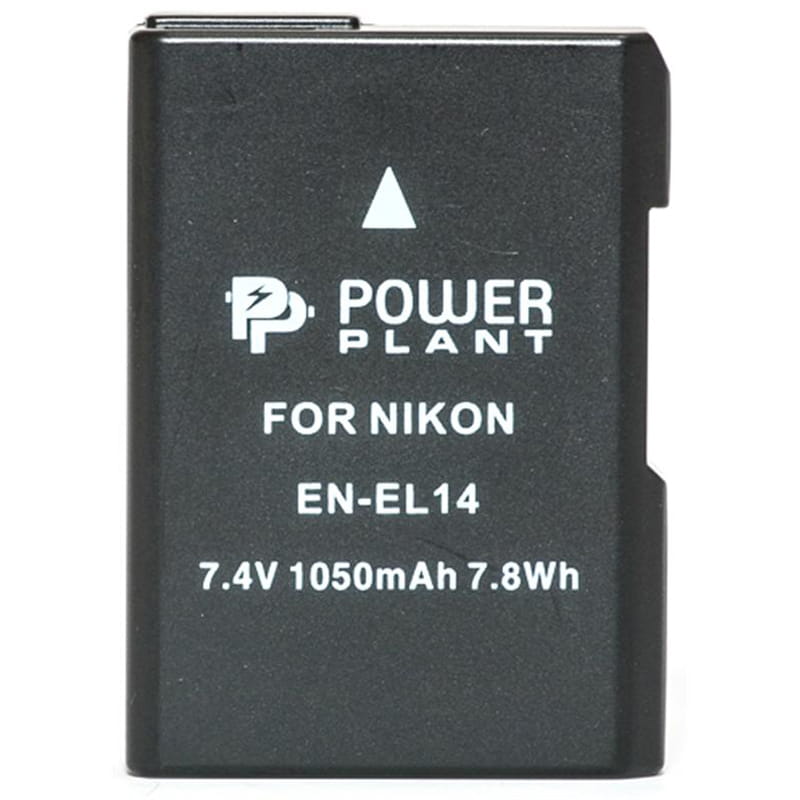 Акумулятор PowerPlant Nikon EN-EL14 Chip 1050mAh (DV00DV1290)