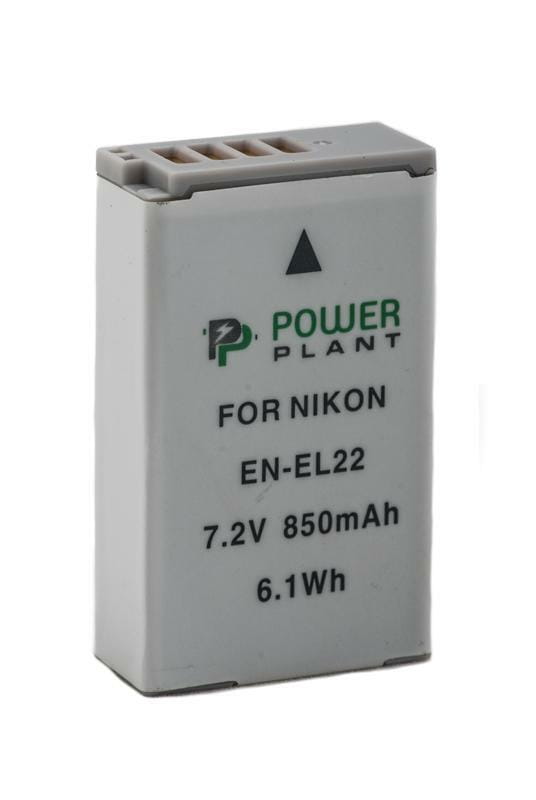 Акумулятор PowerPlant Nikon EN-EL22 850mAh (DV00DV1399)