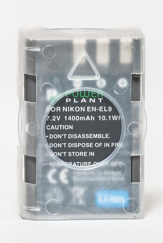 Аккумулятор PowerPlant Nikon EN-EL9 1400mAh (DV00DV1173)