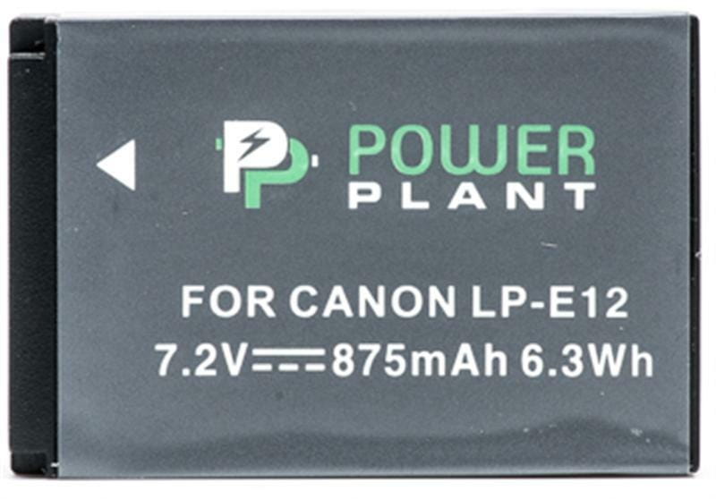 Акумулятор PowerPlant Canon LP-E12 875mAh (DV00DV1311)