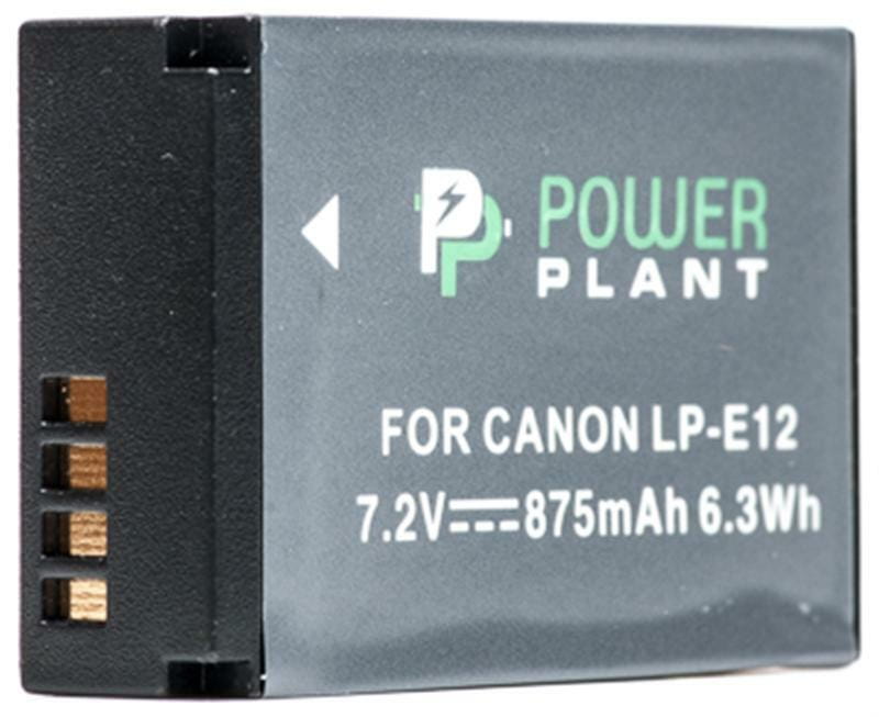 Аккумулятор PowerPlant Canon LP-E12 875mAh (DV00DV1311)