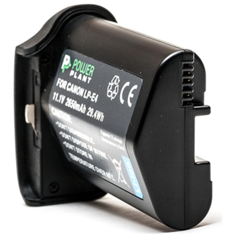 Аккумулятор PowerPlant Canon LP-E4 2650mAh (DV00DV1215)