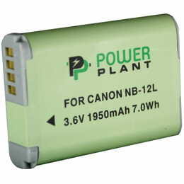 Аккумулятор PowerPlant Canon NB-12L 1950mAh (DV00DV1404)
