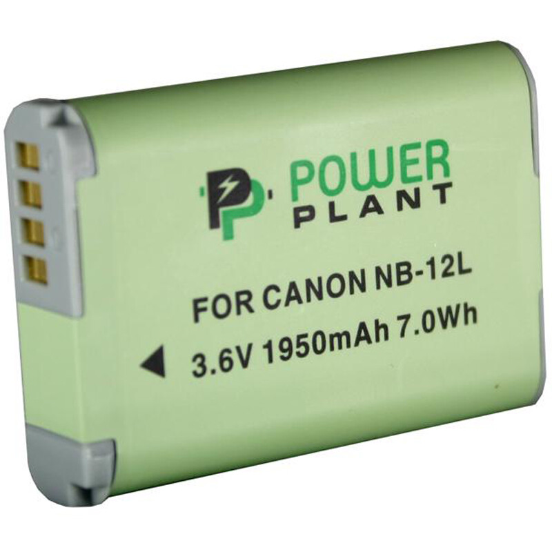Аккумулятор PowerPlant Canon NB-12L 1950mAh (DV00DV1404)