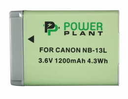 Аккумулятор PowerPlant Canon NB-13L 1200mAh (DV00DV1403)
