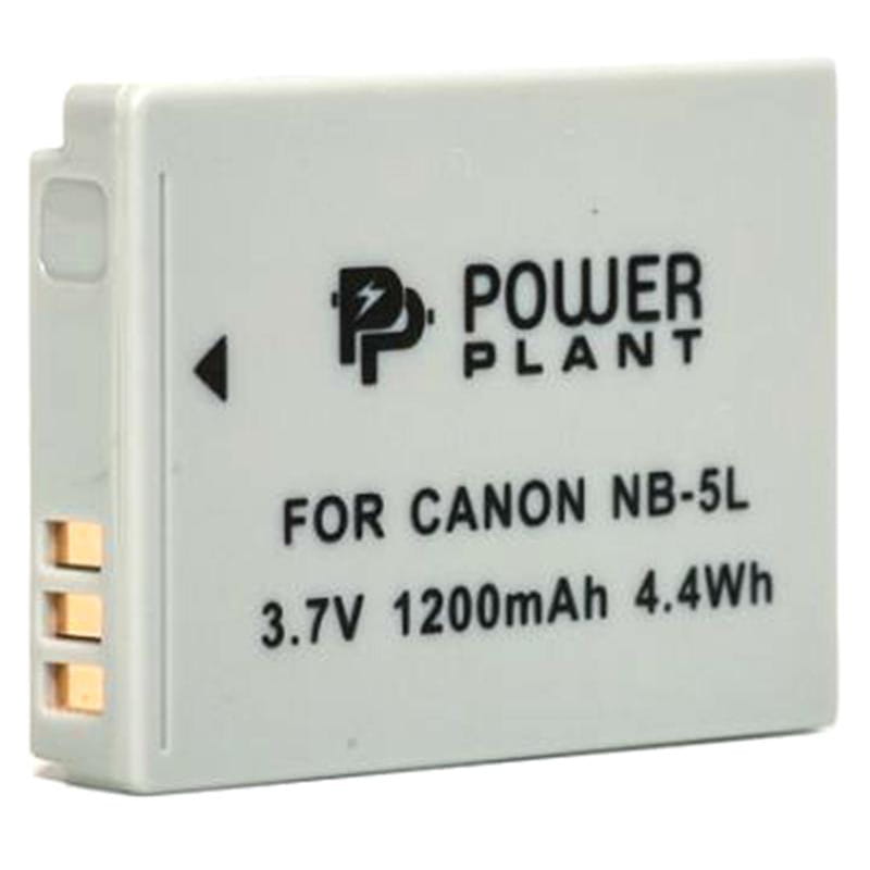 Аккумулятор PowerPlant Canon NB-5L 1200mAh (DV00DV1160)