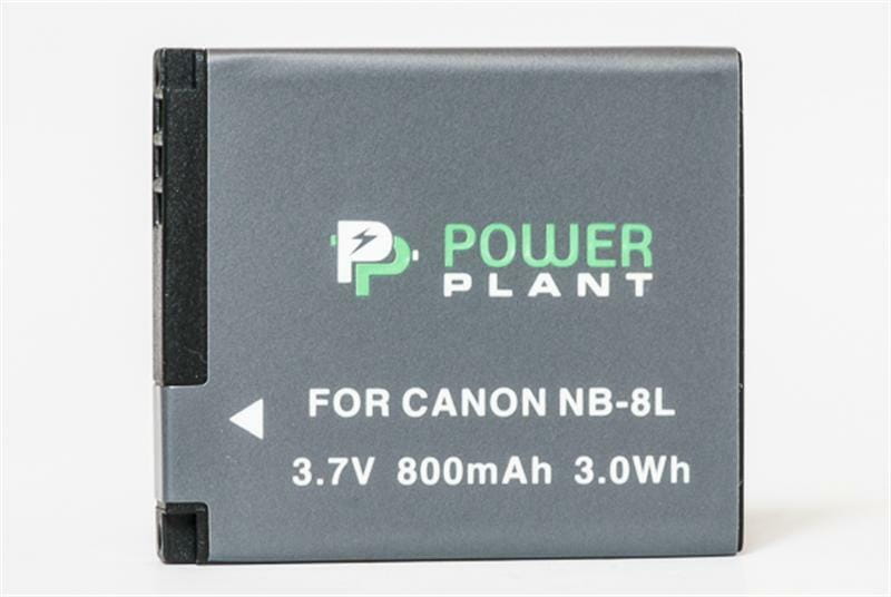 Аккумулятор PowerPlant Canon NB-8L 800mAh (DV00DV1256)