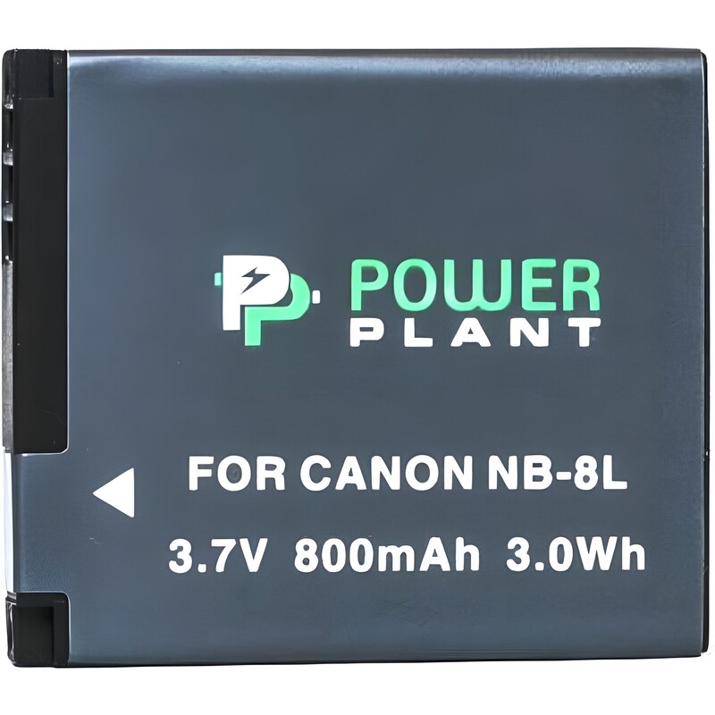 Аккумулятор PowerPlant Canon NB-8L 800mAh (DV00DV1256)