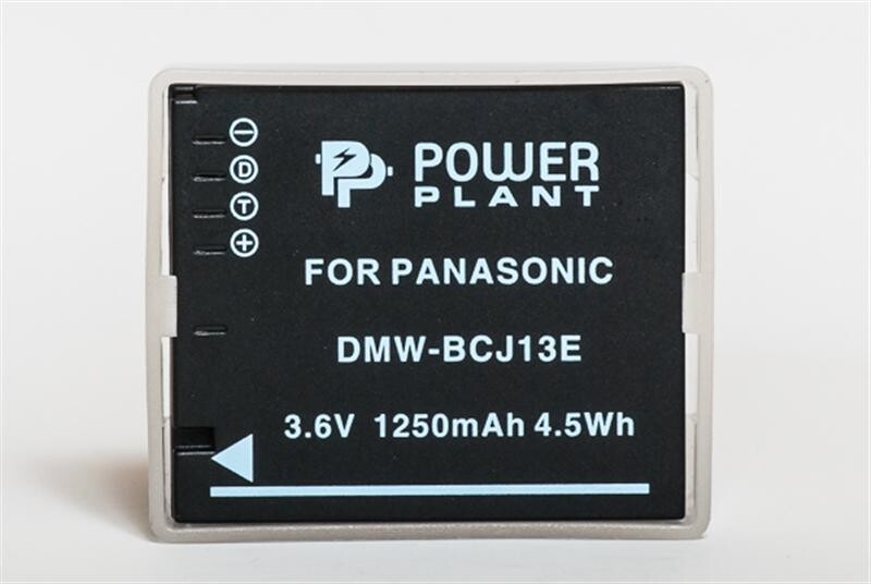 Аккумулятор PowerPlant Panasonic DMW-BCJ13E, BP-DC10 1250mAh (DV00DV1292)