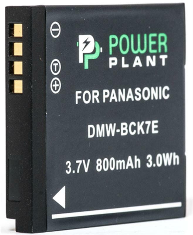 Аккумулятор PowerPlant Panasonic DMW-BCK7E 800mAh (DV00DV1301)