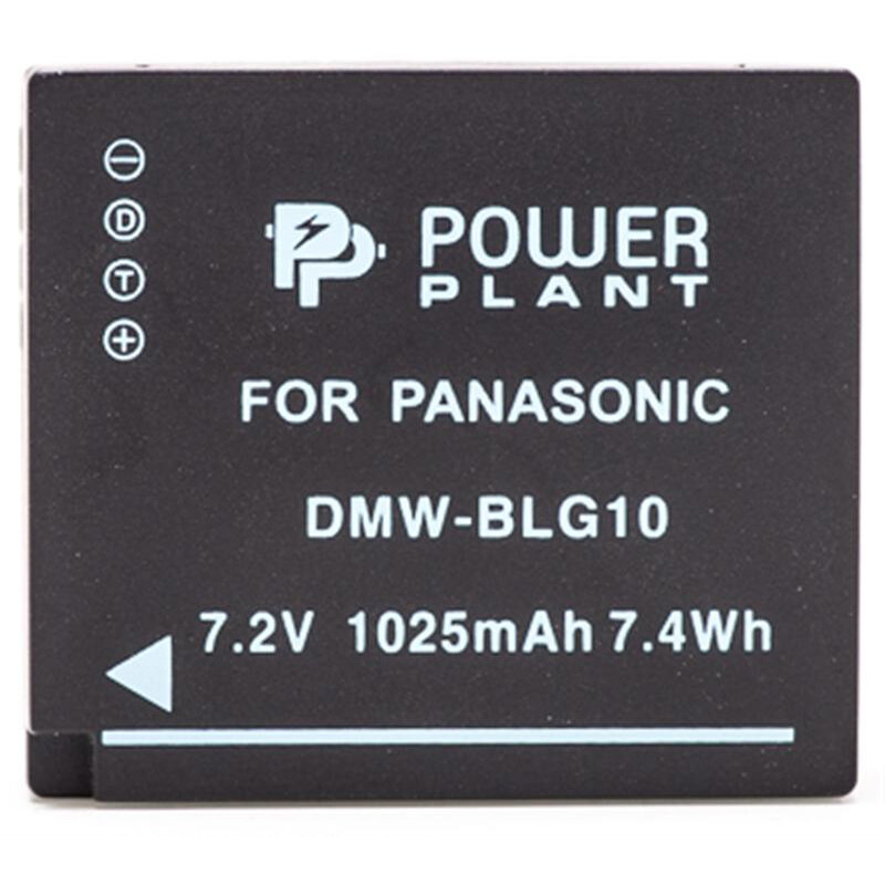 Аккумулятор PowerPlant Panasonic DMW-BLG10, DMW-BLE9 1025mAh (DV00DV1379)