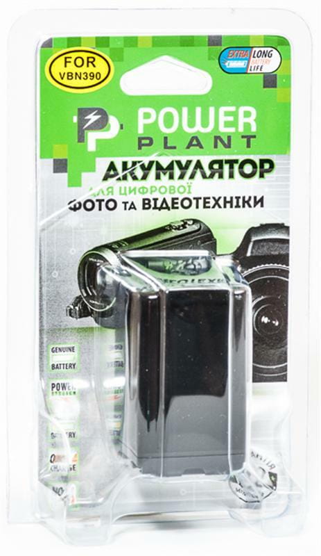 Акумулятор PowerPlant Panasonic VW-VBN390 3750mAh (DV00DV1346)