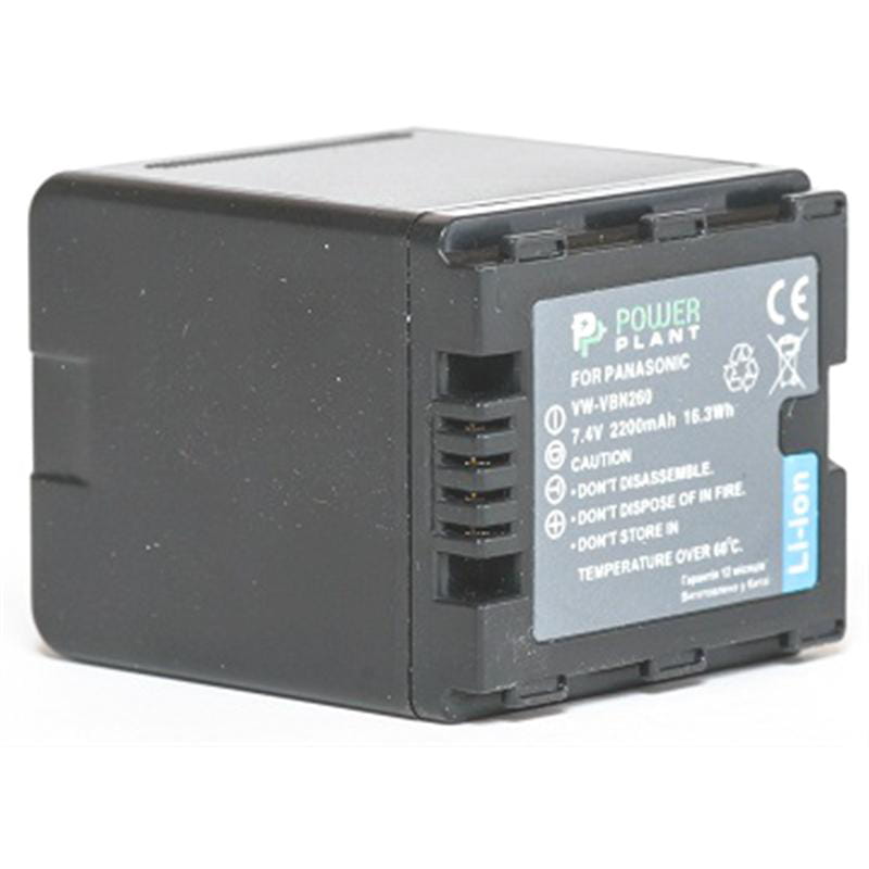 Аккумулятор PowerPlant Panasonic VW-VBN260 2200mAh (DV00DV1296)