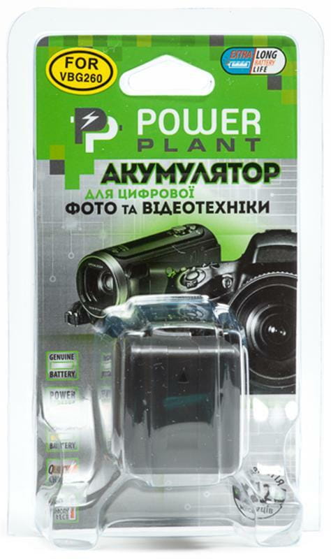 Аккумулятор PowerPlant Panasonic VW-VBG260 Chip 2800mAh (DV00DV1276)