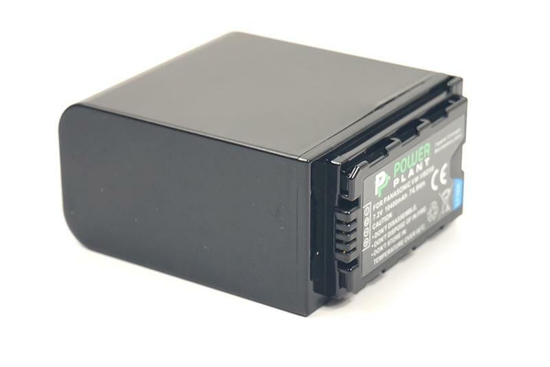 Акумулятор PowerPlant Panasonic VW-VBD98 10400mAh (CB970100)