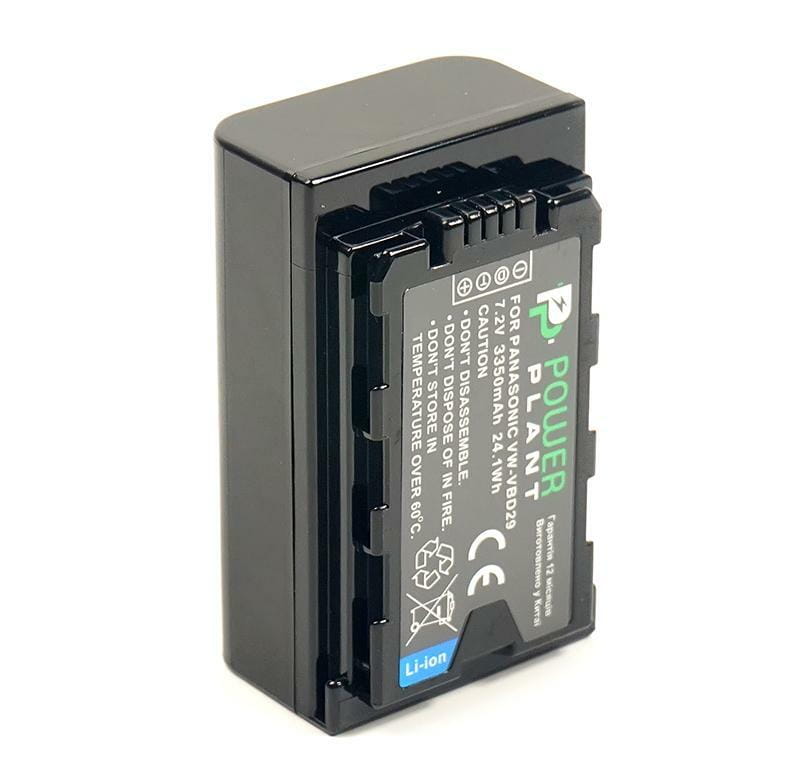 Аккумулятор PowerPlant Panasonic VW-VBD29 3350mAh (CB970070)