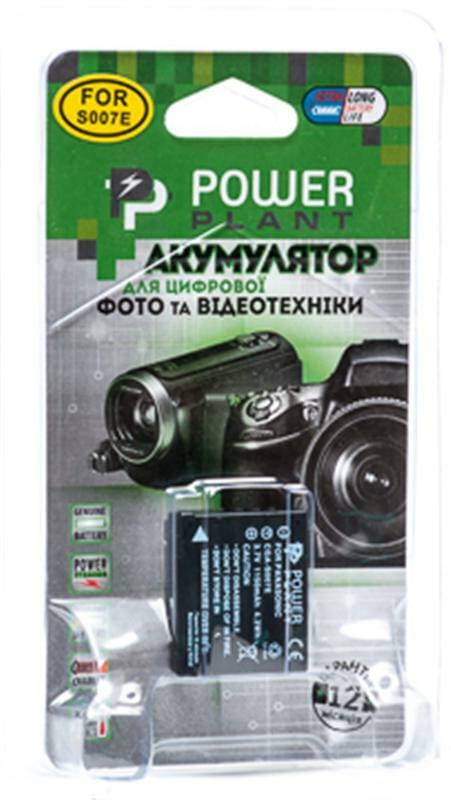 Акумулятор PowerPlant Panasonic S007 1150mAh (DV00DV1147)