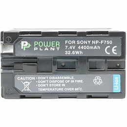 Аккумулятор PowerPlant Sony LED NP-F750 4400mAh (DV00DV1366)