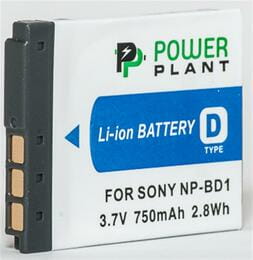 Аккумулятор PowerPlant Sony NP-BD1, NP-FD1 750mAh (DV00DV1204)