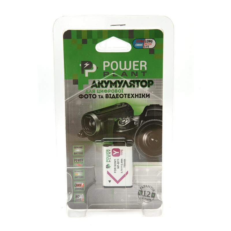 Аккумулятор PowerPlant Sony NP-BY1 750mAh (DV00DV1409)