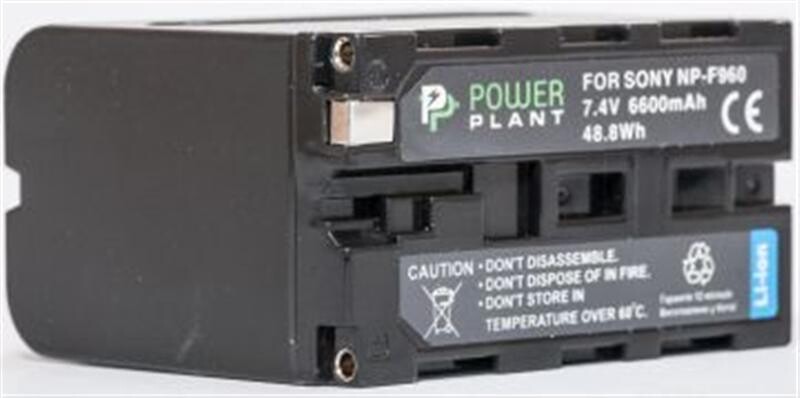 Аккумулятор PowerPlant Sony NP-F960, NP-F970 6600mAh (DV00DV1033)
