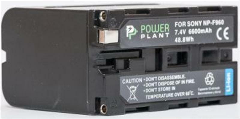 Аккумулятор PowerPlant Sony NP-F960, NP-F970 6600mAh (DV00DV1033)