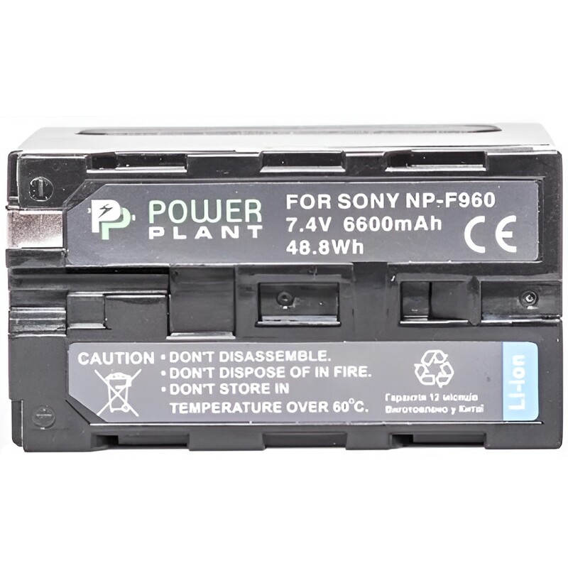Аккумулятор PowerPlant Sony NP-F960, NP-F970 6600mAh (DV00DV1033)
