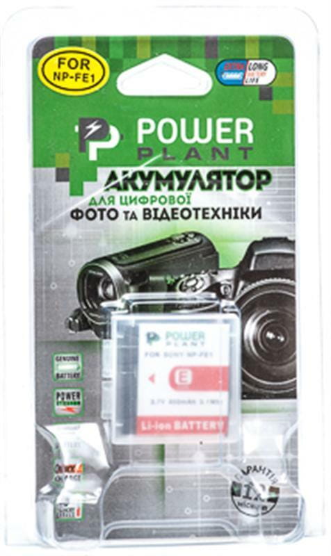 Аккумулятор PowerPlant Sony NP-FE1 850mAh (DV00DV1062)