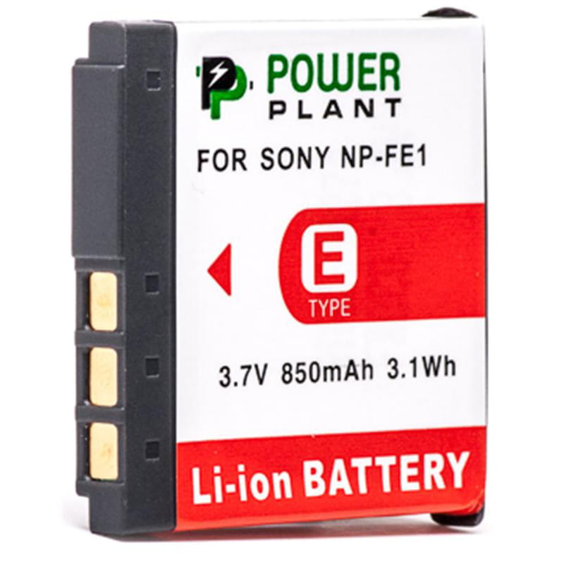 Аккумулятор PowerPlant Sony NP-FE1 850mAh (DV00DV1062)