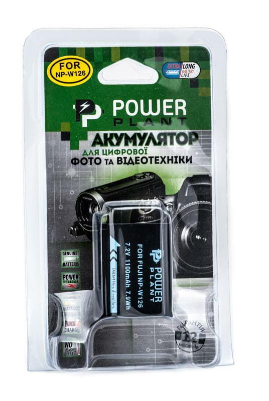 Акумулятор PowerPlant Fuji NP-W126 1110mAh (DV00DV1316)