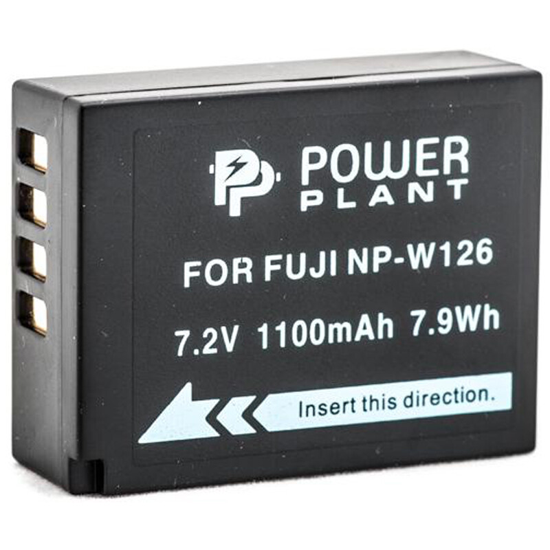 Аккумулятор PowerPlant Fuji NP-W126 1110mAh (DV00DV1316)