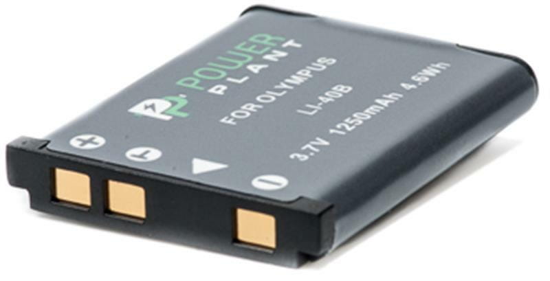 Акумулятор PowerPlant Olympus Li-40B, Li-42B, D-Li63, NP-45, NP-80, EN-EL10 1250mAh (DV00DV1090)