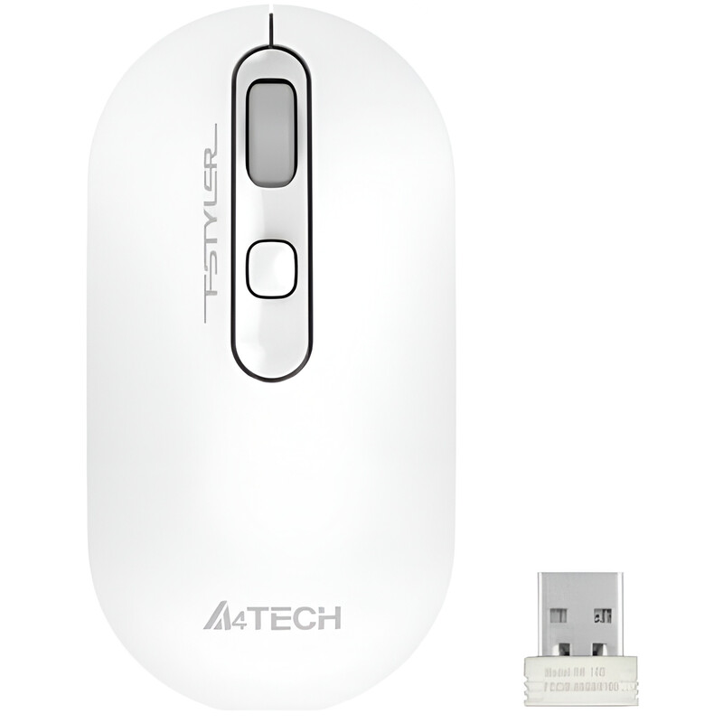 Миша бездротова A4Tech FG20 White