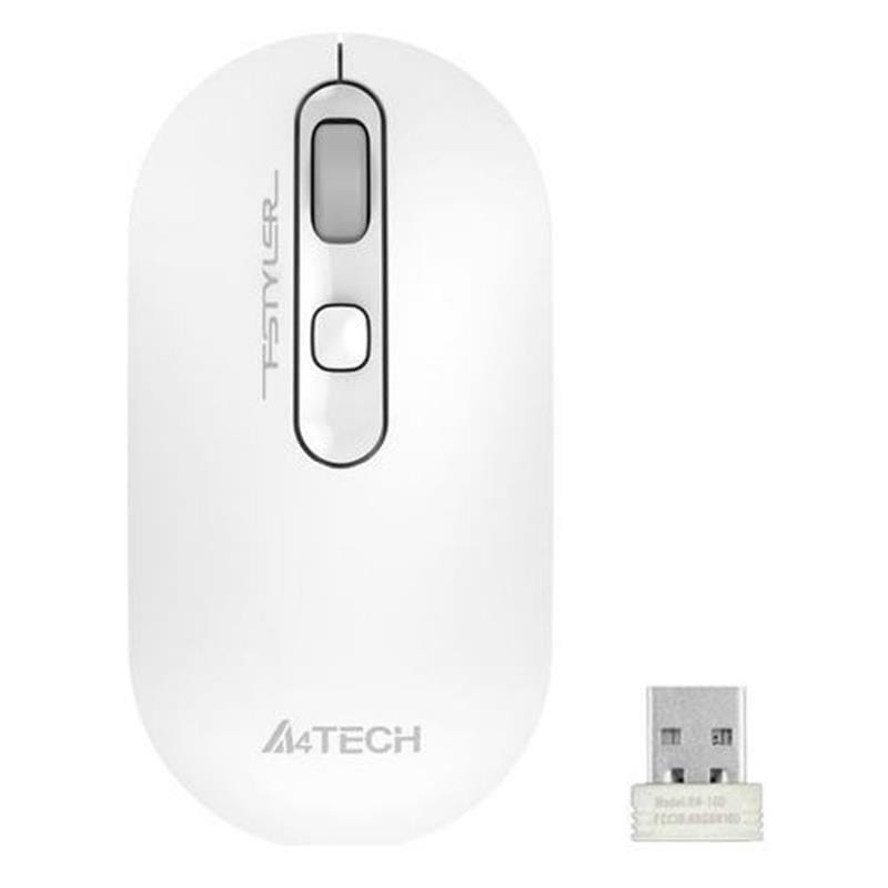 Мышь беспроводная A4Tech FG20 White