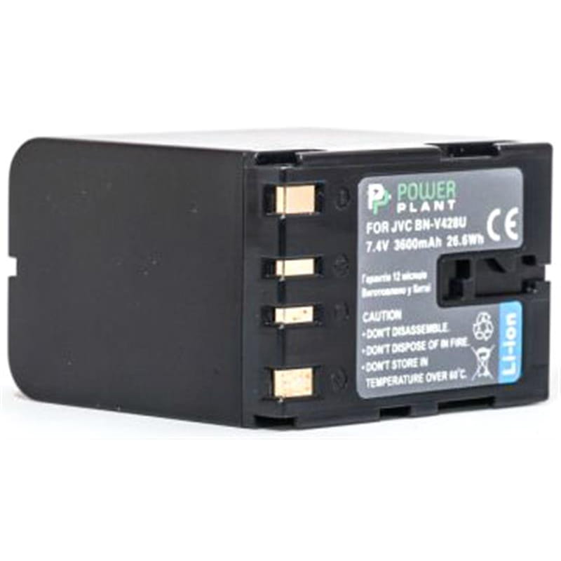 Акумулятор PowerPlant JVC BN-V428 3600mAh (DV00DV1086)