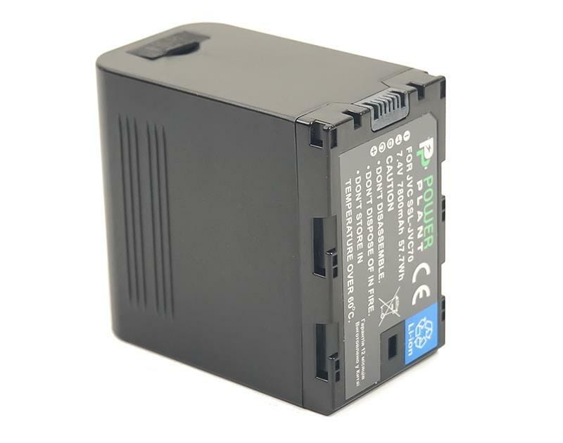 Аккумулятор PowerPlant JVC SSL-JVC70 7800mAh (CB970063)
